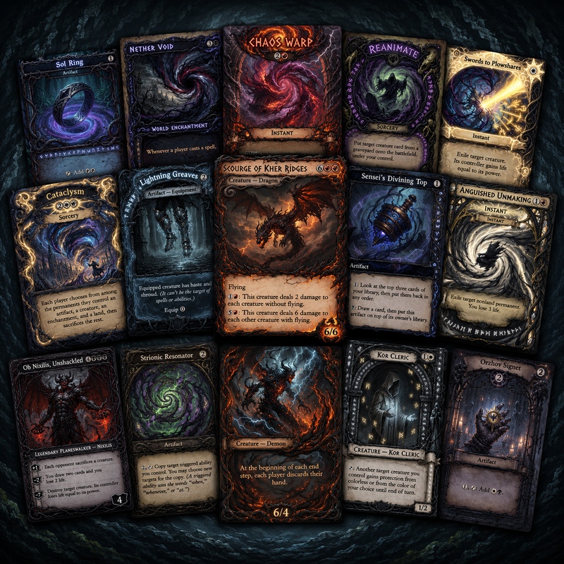 Wrath of Kaalia – Legendary Angel, Demon & Dragon Tribal Deck | 100 cards | ProTCG