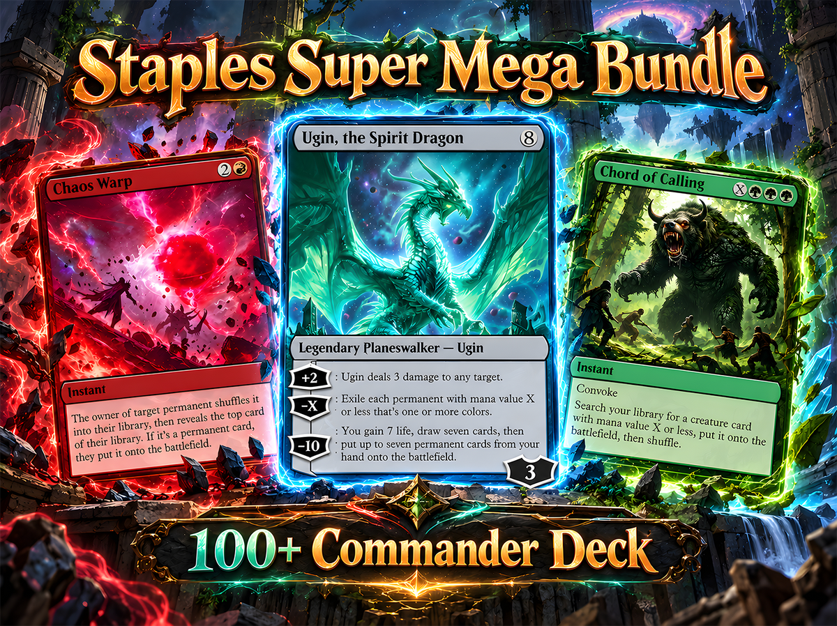 Commander Staples Bundle - 105+ Cards - MTGCard — LK-116 — image 1
