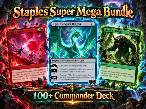 Commander Staples Bundle - 105+ Cards - MTGCard — LK-116 — image 1