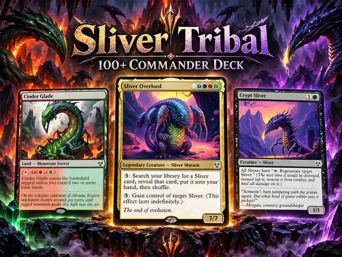 Sliver Tribal Commander Deck – 113+ Cards | MTGCard — LK-119 — image 1