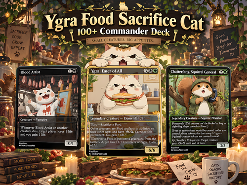 Ygra Food Cat Commander Deck – 109+ Cards | MTGCard — LK-130 — image 1